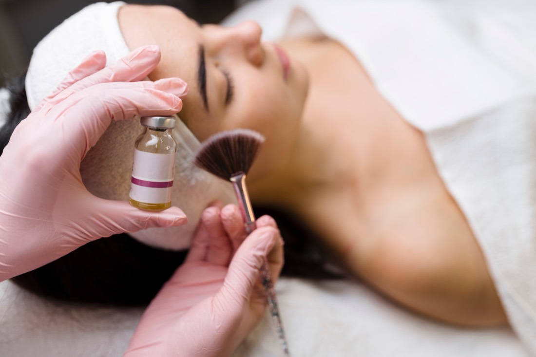 Peeling médico facial